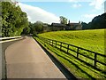 Driveway to Sonoco and Pierce Hey Farm