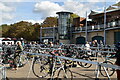 Triathlon transition area, Dorney Lake