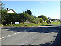 The junction of Port Lane and the A379 in Chillington