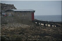 SW3526 : Sennen Cove : RNLI Lifeboat Station by Lewis Clarke