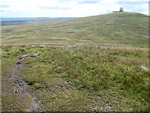 NY7032 : The Pennine Way on Little Dun Fell by Dave Kelly