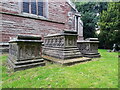 3 family chest tombs at Christ Church