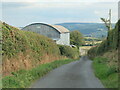 Country lane at Tyle-mawr