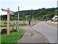 Start of the Affric Kintail Way in Drumnadrochit