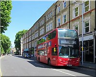 TQ2678 : London bus on Fulham Road by JThomas