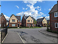 Houses on Cornwell Avenue, Forge Wood, Crawley