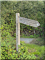 Footpath sign