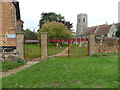 Entrance gates to All Saints