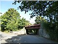 Railway bridge, Peterston Moors