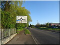 Romsey Road (A3057) approaching roundabout