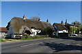 Thatched cottages on Romsey Road (A3057), King