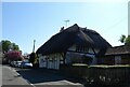 Thatched cottage on Village Street, Chilbolton