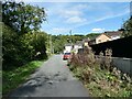 Taff Trail passing Craig Berthlwyd on old tramway