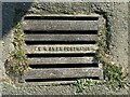 E.R.OWEN PORTHMADOG drain cover, Pen-y-groes