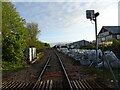 Railway heading north from Southampton Docks