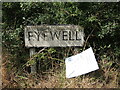 Eyewell sign