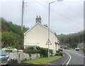 The A487 passing through Felindre