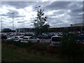 Car park at the Springs retail park