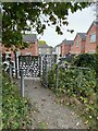 Gateway from King George V Playing Field to Canon Wall