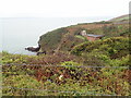 Building set into the clifftop on the eastern side of St Ann