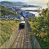 SN5882 : Aberystwyth Cliff Railway by Chris Morgan