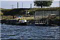 Landing stage, Frodsham on the Manchester Ship Canal