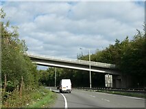 ST0996 : Goitre-Coed Road bridge over A470, Abercynon by David Smith