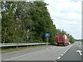 Lay-by on northbound carriageway of A4060, south of Merthyr Tydfil