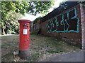 ST5971 : An old letterbox on the Wells Road by Neil Owen