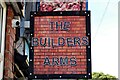 Sign for the Builders Arms