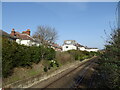 Railway towards Christchurch