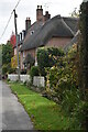 Thatched cottage in The Street at Milton Lilbourne