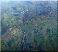 Selkirk and Galashiels from the air