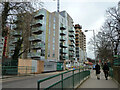 Riverside Apartments and Residence Tower under construction, 2011