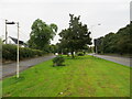 The former and currnet Glasgow Road (A803), Kilsyth