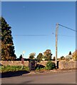 Bus stop and litter bin, Moor Lane, Arkendale