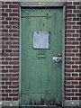 Door to the Chandos Road gatehouse