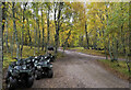 NH8508 : Massed quad bikes at Dalraddy Holiday Park by Trevor Littlewood