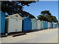 Beach huts