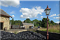 NZ2154 : Lamp & Coal at the Railway Yard by Des Blenkinsopp