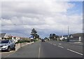 Rhyl Coast Road nears Prestatyn boundary