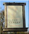SZ0898 : Sign for the Curlew public house by JThomas