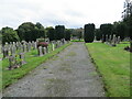 A part of Comrie Cemetery