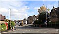 The junction of Keighley Road and  Long Lane (B6429), Harden