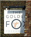 Sign for the Golden Fox