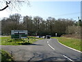 B3075 approaching A35 junction