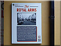 H4572 : Information board, The Royal Arms, Omagh by Kenneth  Allen
