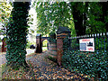 Entrance to former Knocknamoe Hotel, Omagh