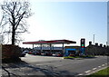 Service station on Sandford Road (A351)