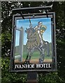 Sign for the Ivanhoe Hotel